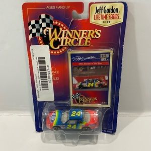 1997 Winners Circle NASCAR Lumina #24 Dupont Jeff Gordon Rookie Of The Year 1993